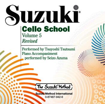 Suzuki Cello School, Volume 5: International Edition (AL-00-AA-0000081)