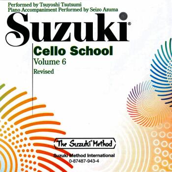 Suzuki Cello School, Volume 6: International Edition (AL-00-AA-0000082)