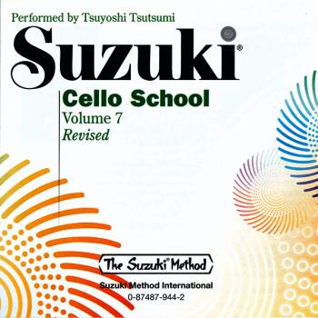 Suzuki Cello School, Volume 7: International Edition (AL-00-AA-0000083)