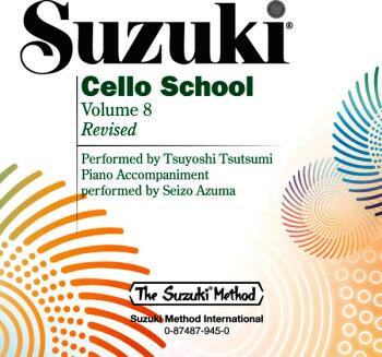 Suzuki Cello School, Volume 8: International Edition (AL-00-AA-0000084)