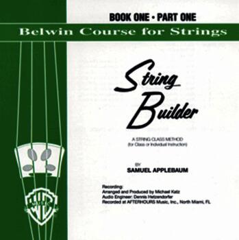 Belwin String Builder Accompaniment Recordings, Book One: A String Cla (AL-00-AA-0000296)