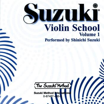 (Legacy Recording) Suzuki Violin School, Volume 1 (Perf. Shinichi Suzu (AL-00-AA-0000109)