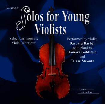 Solos for Young Violists, Volume 3: Selections from the Viola Repertoi (AL-00-AA-0000158)