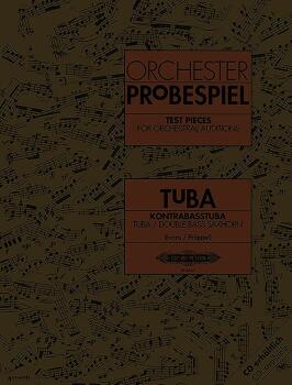 Test Pieces for Orchestral Auditions: Tuba, Double Bass Saxhorn: Audit (AL-98-EP8666)