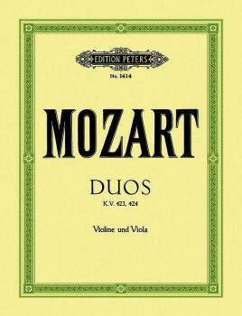2 Duos for Violin and Viola: K423, 424 Set of Parts (AL-98-EP1414)