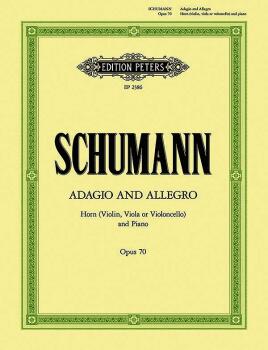 Adagio and Allegro in A flat Op. 70 for Horn (Violin/Viola/Cello) and  (AL-98-EP2386)