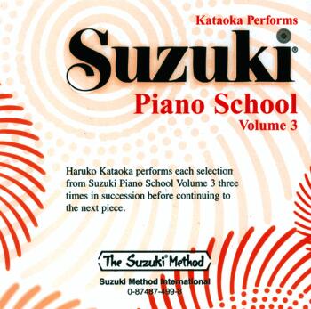 Suzuki Piano School, Volume 3 (Perf. Haruko Kataoka) (AL-00-AA-0000170)