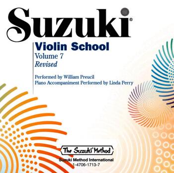 Suzuki Violin School, Volume 7 (Perf. William Preucil): International  (AL-00-AA-0000139)