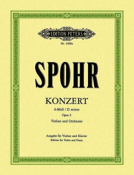 Violin Concerto No. 2 in D minor Op. 2 (Edition for Violin and Piano) (AL-98-EP1098A)