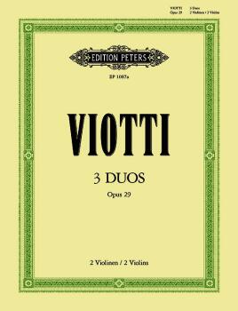3 Duos Op. 29 for 2 Violins (Set of Parts) (AL-98-EP1087A)