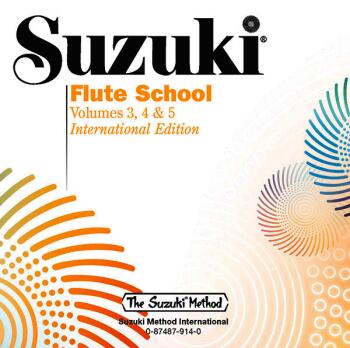 Suzuki Flute School, Volume 3, 4 & 5 (Revised): International Edition (AL-00-AA-0000164)