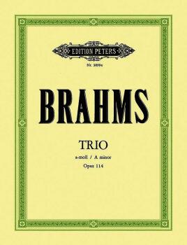 Clarinet Trio in A minor Op. 114 for Piano, Clarinet (Viola/Violin) an (AL-98-EP3899E)