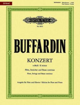 Concerto for Flute, Strings and Basso continuo E minor (Edition for Fl (AL-98-EP9955)
