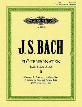 Flute Sonatas, Vol. 2: BWV 1033-1035 for Flute and Continuo (AL-98-EP4461BB)