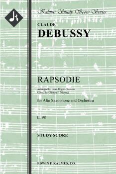 Rapsodie for Saxophone and Orchestra, L. 98 (AL-36-S012701)