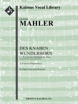 Des Knaben Wunderhorn, No. 8: Lied des Verfolgten im Turm, GMW 34, hig (AL-36-A566101)