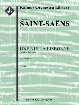 Une Nuit a Lisbonne, Op. 63 (A Night in Lisbon) (AL-36-A198602)