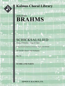Schicksalslied, Op. 54 (Song of Destiny; Song of Fate) (AL-36-A134302)