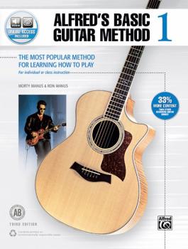Alfred's Basic Guitar Method 1 (Third Edition): The Most Popular Metho (AL-00-45304)