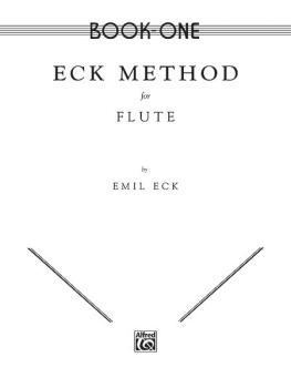 Eck Flute Method, Book I (AL-00-EL00084)