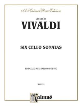 Six Sonatas for Cello and Basso Continuo (AL-00-K09129)