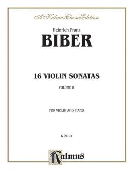 16 Violin Sonatas (AL-00-K09194)