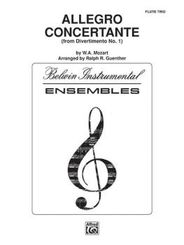 Allegro Concertante (from <i>Divertimo No. 1</i>) (AL-00-ENS00179)