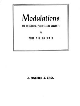 Modulations for Organists, Pianists and Students (AL-00-FE08148)