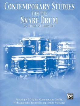 Contemporary Studies for the Snare Drum (AL-00-HAB00001A)