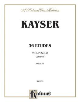 36 Etudes, Opus 20 (Complete) (AL-00-K03575)