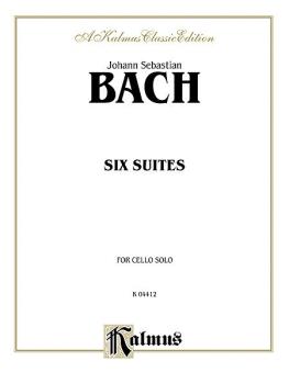 Six Suites for Cello Solo (AL-00-K04412)