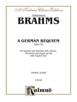 A German Requiem, Opus 45 (AL-00-K06109)