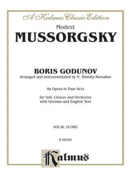 Boris Godunov - An Opera in Four Acts (AL-00-K06353)