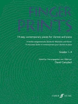 Fingerprints for Clarinet and Piano, Grade 1-4 (AL-12-0571522556)