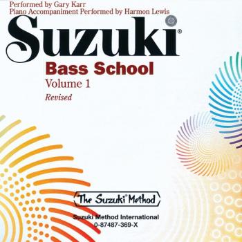 Suzuki Bass School, Volume 1: International Edition (AL-00-0369)