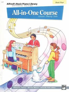 Alfred's Basic All-in-One Course Universal Edition, Book 4 (Lesson * T (AL-00-14517)