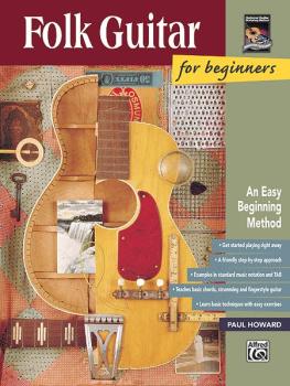 Folk Guitar for Beginners: An Easy Beginning Method (AL-00-14969)