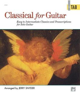 Classical for Guitar: In TAB: Easy to Intermediate Classics and Transc (AL-00-16751)