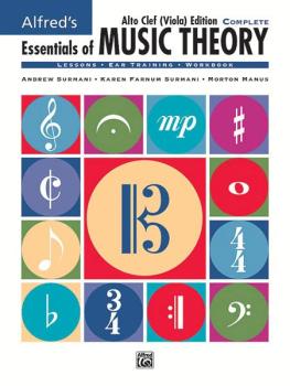 Alfred's Essentials of Music Theory: Complete Alto Clef (Viola) Editio (AL-00-18583)