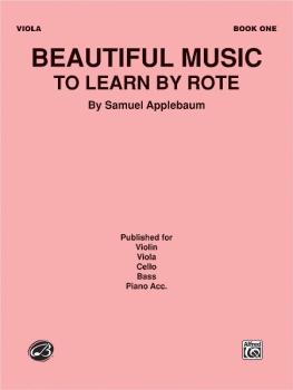 Beautiful Music to Learn by Rote, Book I (AL-00-EL02725)