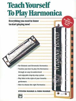 Alfred's Teach Yourself to Play Harmonica: Everything You Need to Know (AL-00-14871)