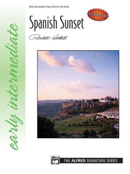Spanish Sunset (for right hand alone) (AL-00-22466)