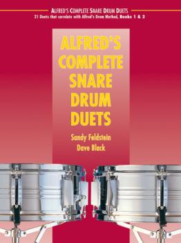 Alfred's Complete Snare Drum Duets: 21 Duets that Correlate with Alfre (AL-00-39600)