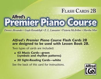 Premier Piano Course, Flash Cards 2B (AL-00-25727)