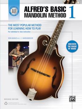 Alfred's Basic Mandolin Method 1 (Revised): The Most Popular Method fo (AL-00-44100)