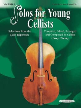 Solos for Young Cellists Cello Part and Piano Acc., Volume 1: Selectio (AL-00-20810X)
