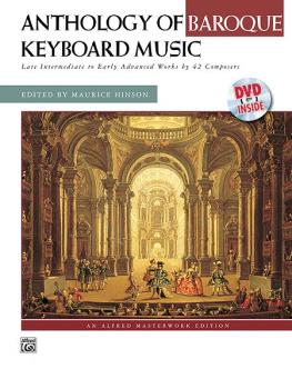 Anthology of Baroque Keyboard Music with Performance Practices in Baro (AL-00-21449)