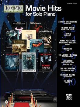 10 for 10 Sheet Music: Movie Hits for Solo Piano (AL-00-37267)