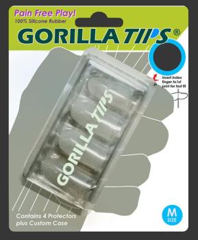 Gorilla Tips Fingertip Protectors Clear Size Medium (AL-98-GT102CLR)