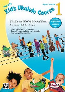 Alfred's Kid's Ukulele Course 1: The Easiest Ukulele Method Ever! (AL-00-35281)